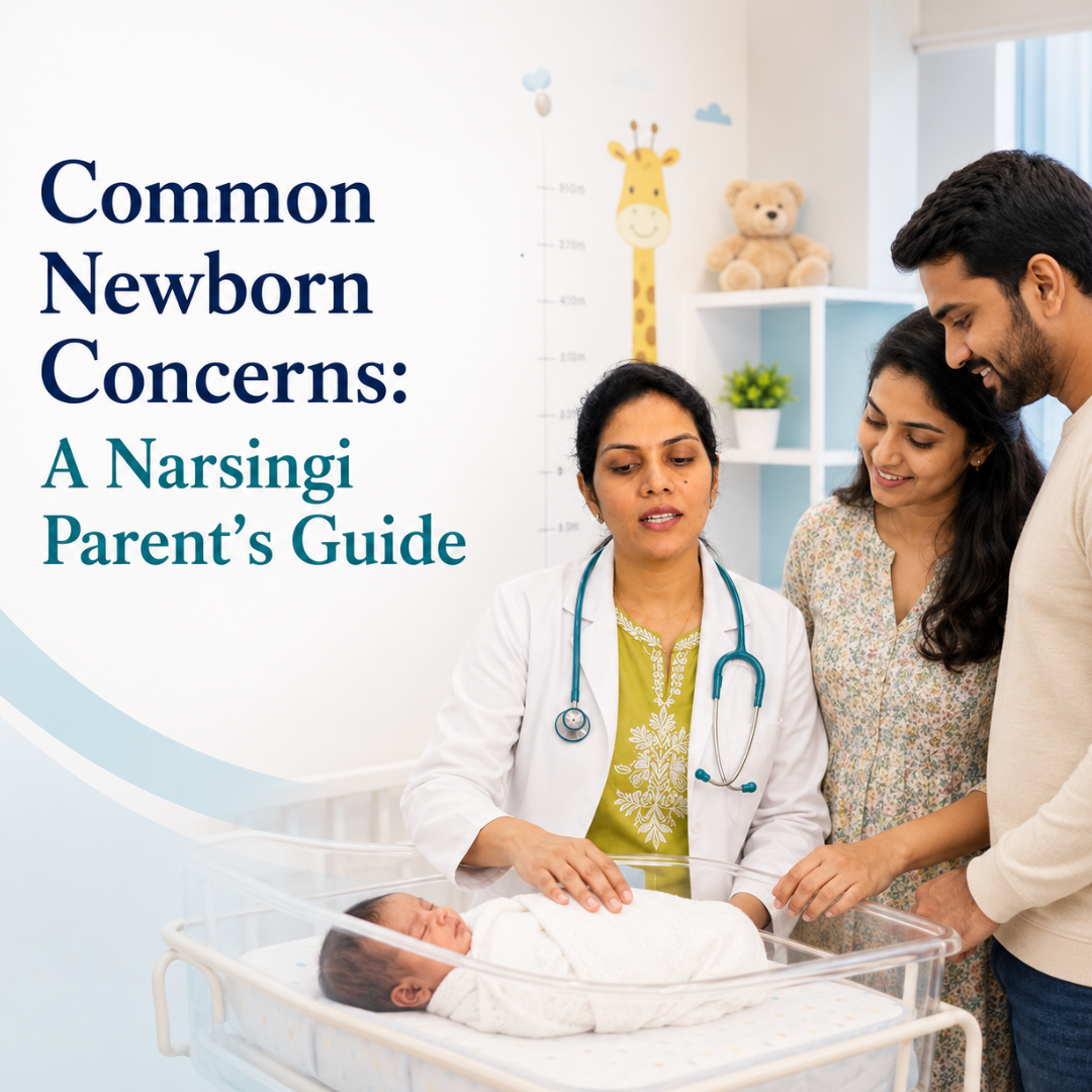 Common Newborn Concerns: A Narsingi Parent's Guide